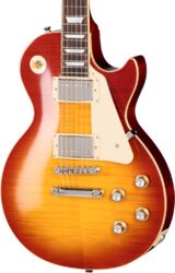 Enkel gesneden elektrische gitaar Epiphone 1960 Les Paul Standard Reissue - Washed cherry sunburst