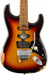 Elektrische gitaar in str-vorm Evh Frankenstein Relic (MEX, MN) - Vintage sunburst