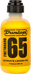 Care & cleaning gitaar Jim dunlop Formula 65 Fretboard Ultimate Lemon Oil 6554 118ml
