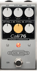 Compressor/sustain/noise gate effect pedaal Origin effects Cali76 Stacked Compressor