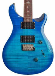 Guitarra eléctrica de doble corte. Prs SE Custom 24 Ltd - Lake blue