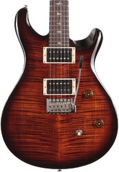 Guitarra eléctrica de doble corte. Prs SE Bolt-On CE 24 Ltd - Black gold burst