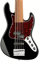 Solid body elektrische bas Sadowsky MetroExpress 21-Fret Hybrid P/J Bass 5-String (MOR) - black pearl