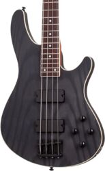 Solid body elektrische bas Schecter C-4 Standard - Charcoal satin