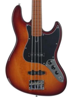 Solid body elektrische bas Sire Marcus Miller V5 Alder 4ST Fretless - Tobacco sunburst