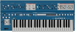 Synthesizer Udo audio Super 6 ST49 Blue